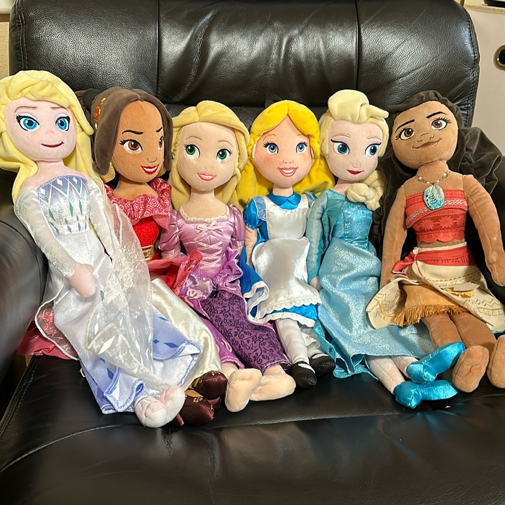 Disney Princess Plush Dolls 20in
